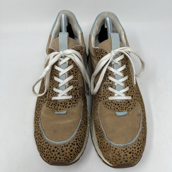 Madewell Kickoff Trainers Sneakers in Spot Dot Calf Hair NA848 Women’s Size 11 - Picture 5 of 11